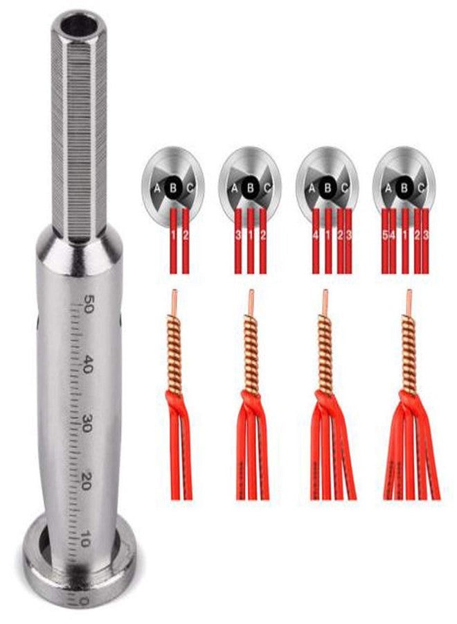 Neepanda Wire Twisting Tool, Wire Stripper and Twister, Quick Connector Twist Wire Tool for Power Drill Drivers, Power Tool Accessories Simultaneously Stripping and Twist Wire Cable (4 Square) - Image 5